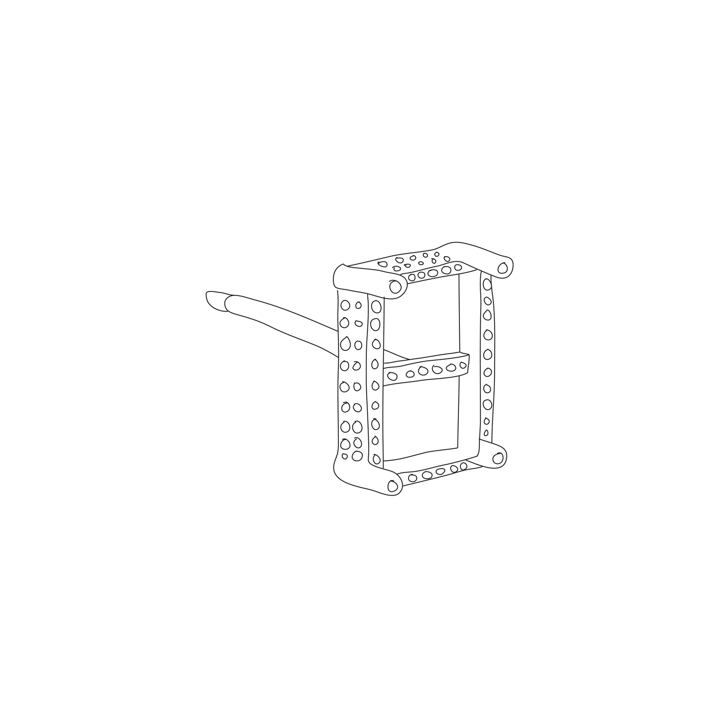 モジュラーボイドスタッドホワイト