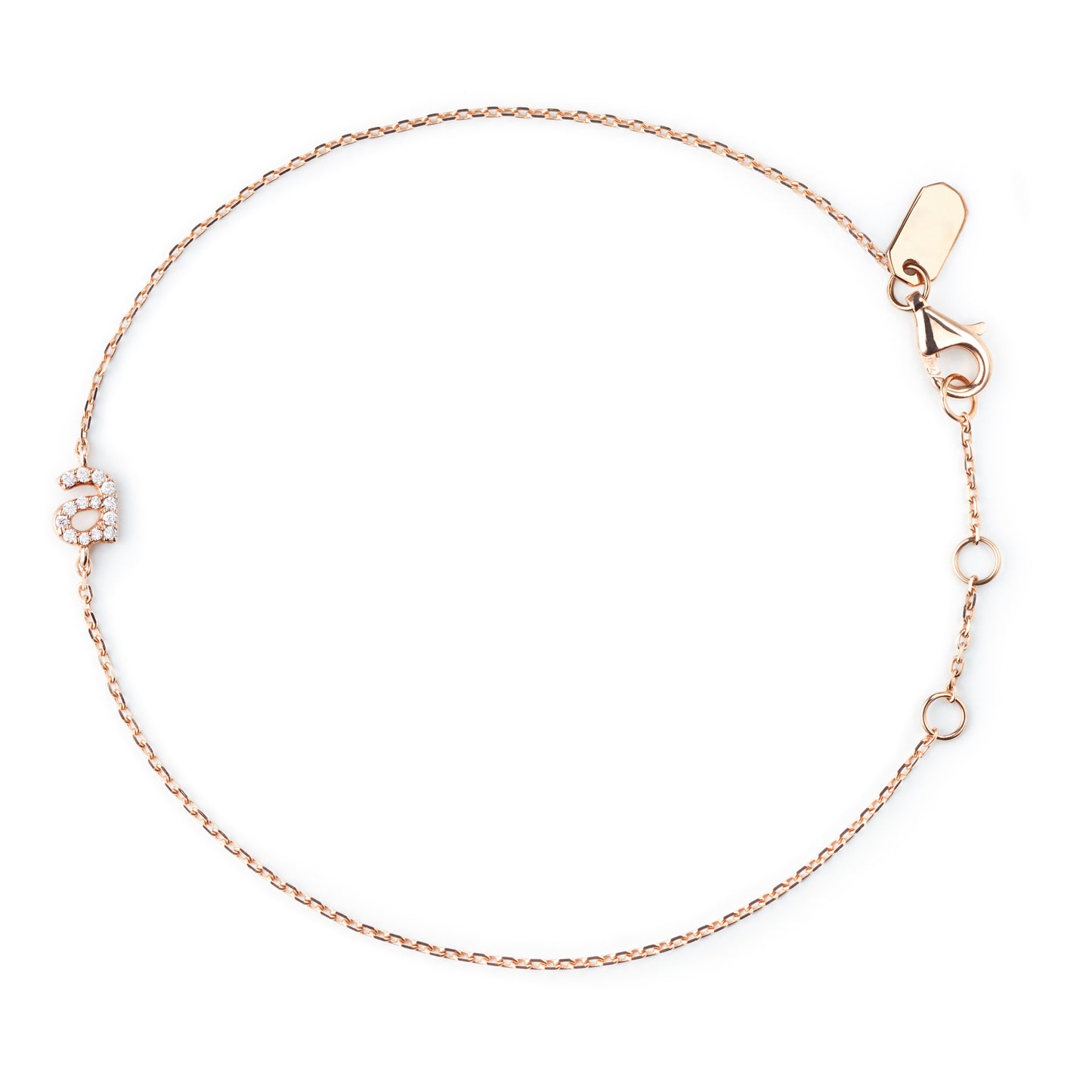 ALPHABET ダイヤモンドブレスレット Y