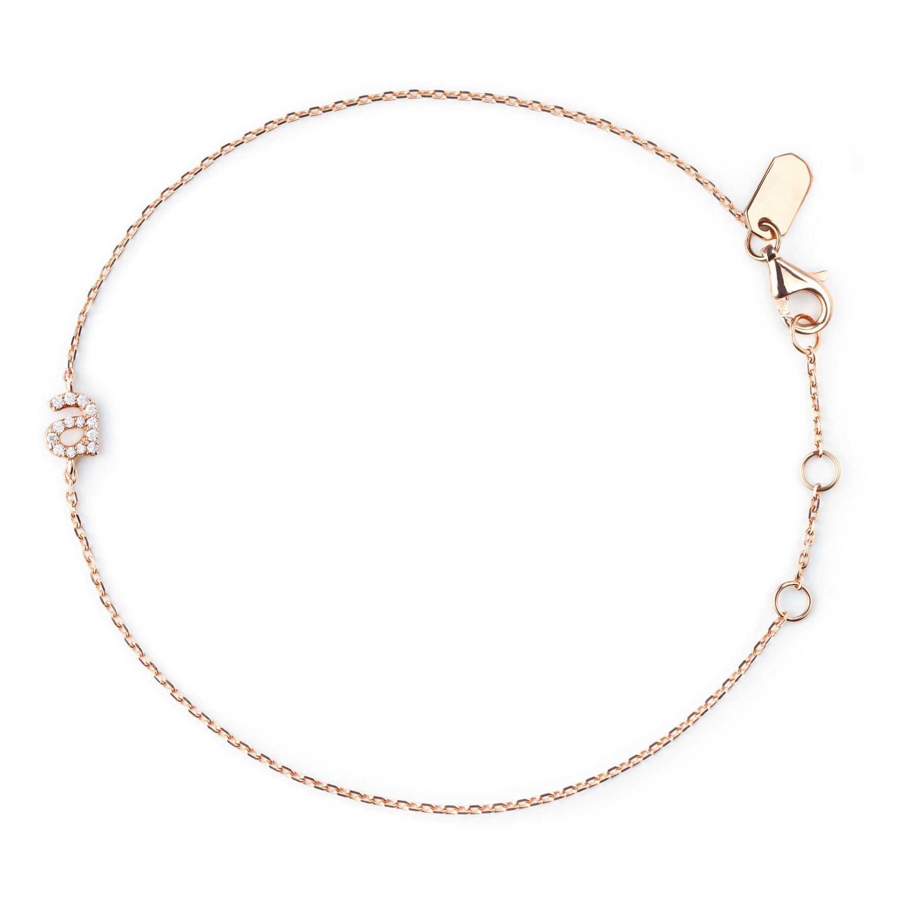 ALPHABET ダイヤモンドブレスレット Y