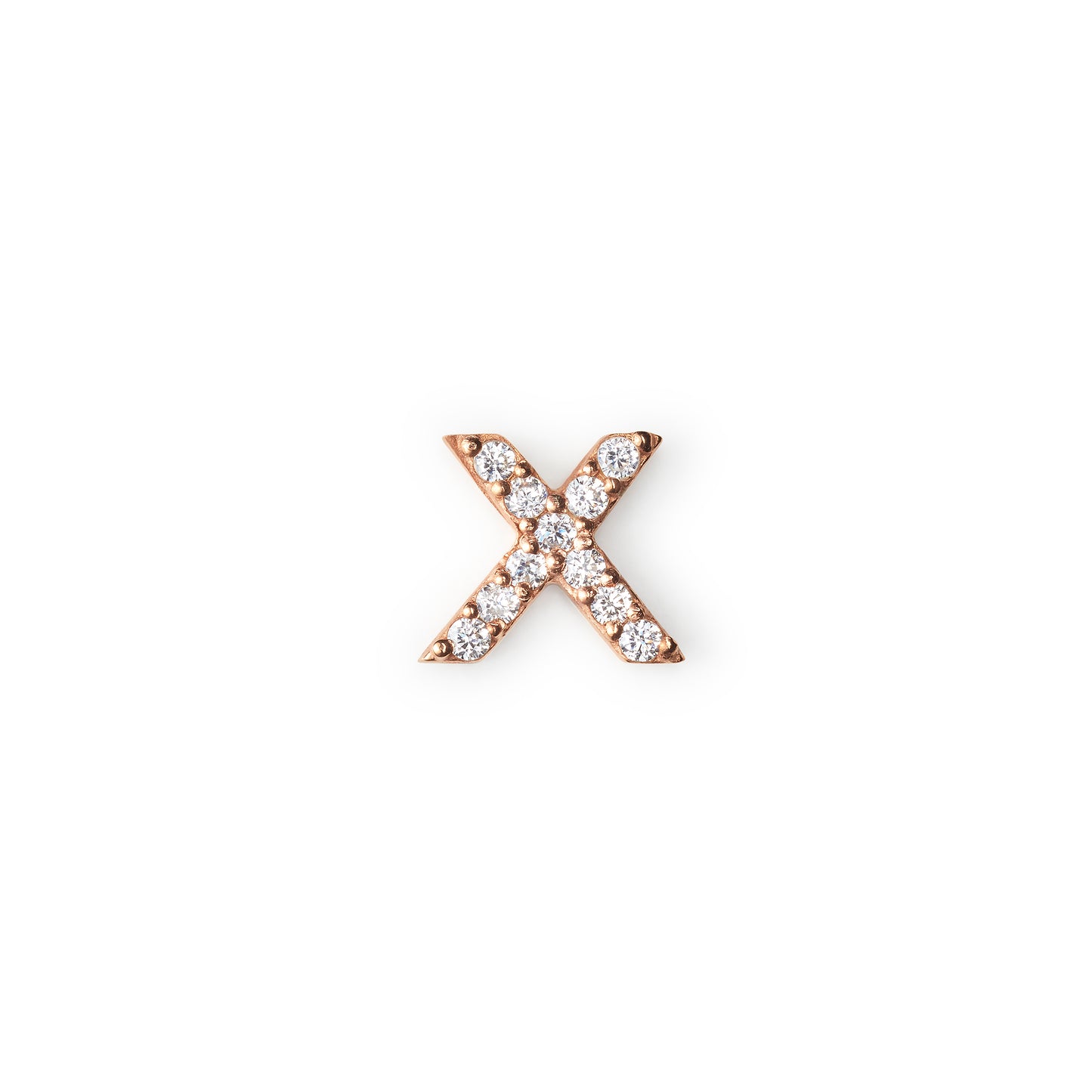 ALPHABET Diamond Bracelet X